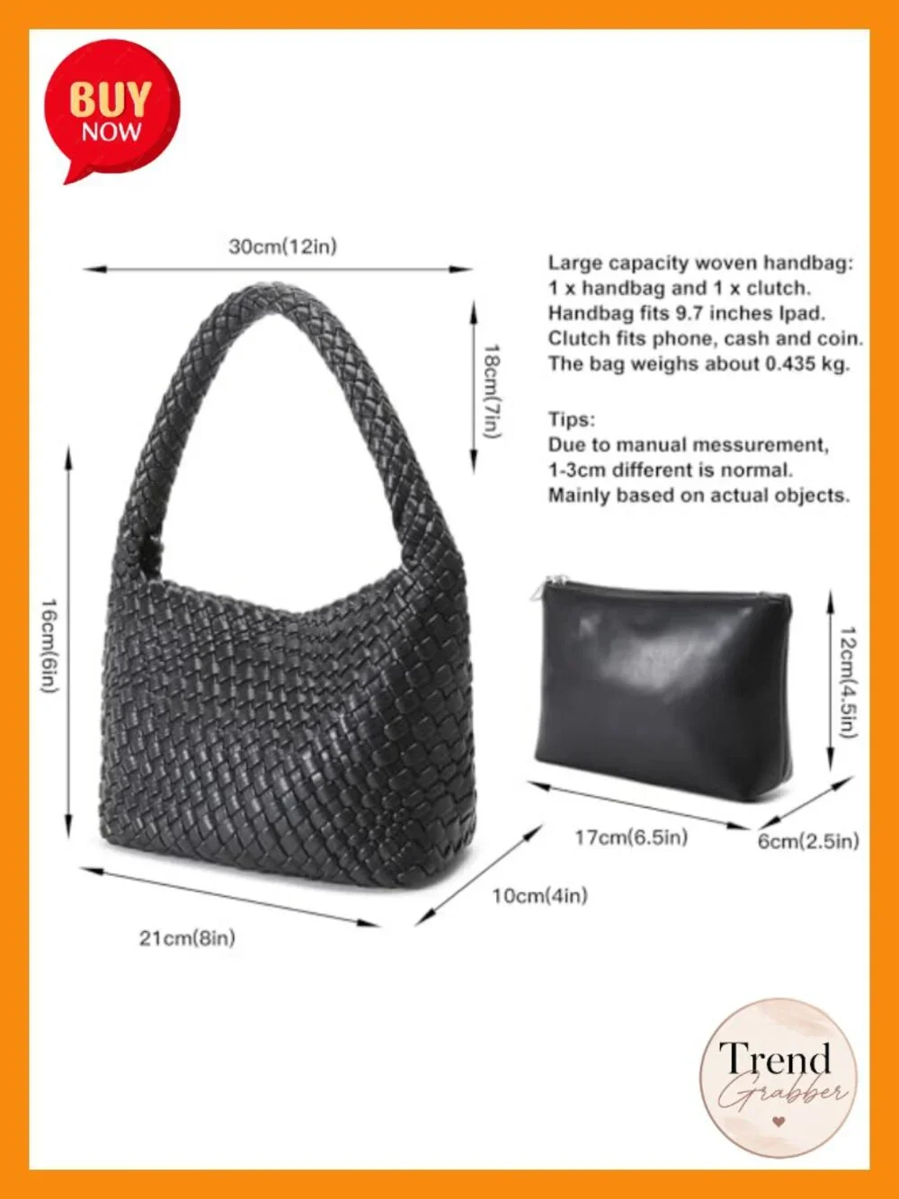 Woven Vegan Leather Shoulder Hobo Bag Summer Beach Tote